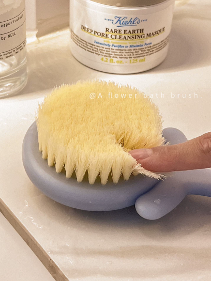 Brosse de bain Fleur – Longue Manche