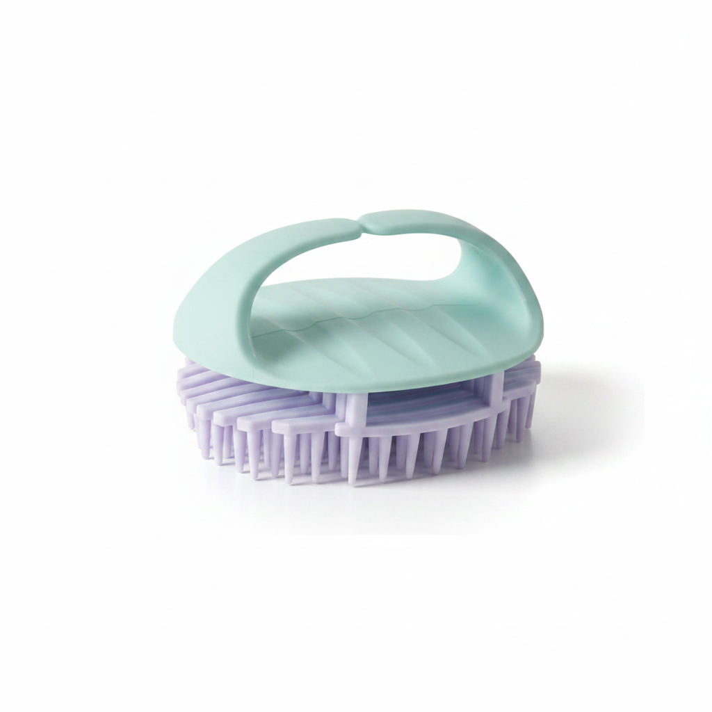 Brosse shampoing massante